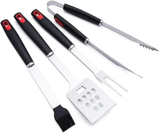Stainless Steel Barbecue Tool BBQ Outdoor Multi-Purpose Shovel Fork Sweeping and Clamping Barbecue Tool - Image 2