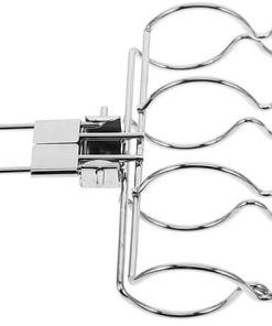 Cabilock Folding Bbq Net Clip Grill Sets Grilling Baskets Bbq Accessories for Grilling Outdoor Barbecue Tool