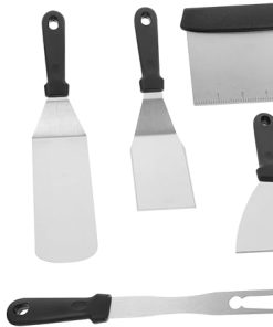 Grill Set BBQ Accessories Stainless Steel BBQ Tools Kit for Camping Gourmet Restaurant Use