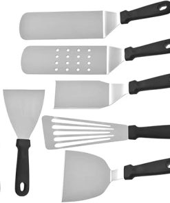 Barbecue Grill Steak Frying Shovel Tool Set Household Stainless Steel Grill