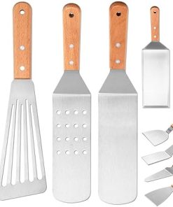 Barbecue Tool Shovel Frying Shovel Stainless Steel Shovel Iron Plate Barbecue Shovel Steak Barbecue Set