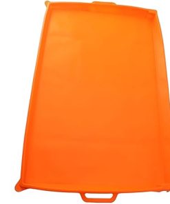 Orange Silicone Griddle Mat, HeatResistant, NonSlip Design, MultiFunctional, Preservation Technology, with Full Protection, Heavy Duty Accessories 2