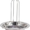 GaRcan Charcoal Grills 2pcs Allergy-Proof Casserole Cover for Grill,Bowl Roast Chicken Rack,Barbecue Accessories,Tools, 3