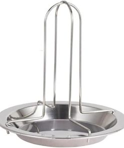GaRcan Gas Grill 2pcs Allergy-Proof Casserole Cover for Grill,Bowl Roast Chicken Rack,Barbecue Accessories,Tools,