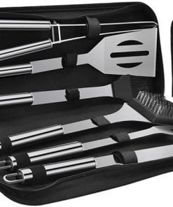 Outdoor Barbecue Kit Stainless Steel Camping Cooking Tool Set BBQ Spatulas