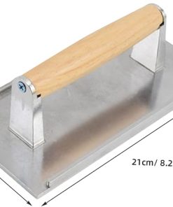 POPETPOP 3pcs Meat Press Hamburger Patty Maker Burger Press for Griddle Griddle Accessories Burger Smasher Tool Aluminum Material Kitchen Supply 2