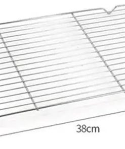 Replacement BBQ Grill, BBQ Grill Grate Stainless Steel Mat Net Grid Shape Rectangle Grill Grilling Mesh Net Outdoor Cooking Accessories Barbecue Tools BBQ Tools (Color : S)(Medium) 2