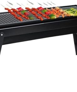 BBQ Grill Folding Barbecue Charcoal Grill BBQ Baking Heavy Duty Folding BBQ Tool Kits Outdoor Cooking Camping Hiking Picnic Accessory Picnic 2