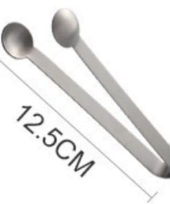 Grill Tongs BBQ Tongs Stainless Steel Barbecue Tongs Outdoor Cooking Utensils Household Anti-scalding Tongs Grill Tongs for BBQ(Shell Clip) 2