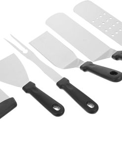 Stainless Steel BBQ Utensils Set BBQ Tools for Outdoor Grill Camping 10-Piece Kit