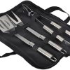 Accessories Sets 13 Pcs Grill Accessories for Camping BBQ Heavy Duty Spatula Scraper Cleaning Kit Cooking Utensils Set Carry Bag Included 3