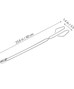 Stainless Steel Tongs Clip Small Grabber Tool for BBQ Grill Accessories Portable up Tool for Camping 2