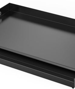 Onlyfire Universal BBQ Griddle with Handles for Most Grills, Ceramic Coated Non-stick Flat Top Griddle for Outdoor Cooking, 18"L x 12.6"W x 2.8"H "