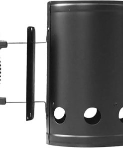 Charcoal Chimney Starter, Fire Briquette Starters Set, Fireplace Accessories BBQ Tools Charcoal Starters, for Backpacking Camping Hiking Picnic