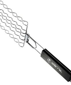 Stainless Steel Bbq Grill Mesh Rack Barbecue Accessories for Meat Grilling Net Outdoor Barbecue Tool