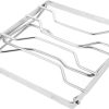 3-Shelf Outdoor Grill Table,Grill Cart with Wheels,Outdoor Pizza Oven Table 3