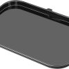 Cast Iron Griddle Plate for Ninja Woodfire Pro XL, OG800 and OG900 Series, Outdoor Flat Top Griddle Plate,Griddle Pan with Oil Hole, Ceramic Coating, Insert, Black
