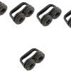 BBQ Stainless Steel Barbecue Skewer BBQ Skewers Iron Stick for Outdoor Camping Picnic Barbecue Skewers Tools Accessories(11Pcs 28cm) 3