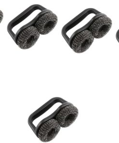 KESYOO 5pcs Grill Brush and Bot Cleaning Brush Grill Cleaner Steel Outdoor Barbecue Tools Multifunctional Scrubbers Grills Accessories Tool Home Cleaning Materials Brush Black Pp