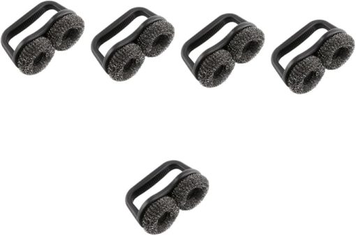 KESYOO 5pcs Grill Brush and Bot Cleaning Brush Grill Cleaner Steel Outdoor Barbecue Tools Multifunctional Scrubbers Grills Accessories Tool Home Cleaning Materials Brush Black Pp