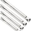 Catering tongs Bag Clips for Food 1pc Grilling Tongs Long Stainless Steel Kitchen Tongs Cooking Tongs Tongs Cooking Tools Accessories BBQ Tools(4pc)