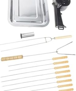 Totority Outdoor BBQ Tools Set Grill Barbecue Tool Kit Grill Tin Foil Picnic Barbecue Accessories