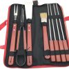 Multi-Function Grill Tools Set 15pc BBQ Utensils Squirrel Cage Fan Outdoor Grill Sticks Stainless Steel for BBQ Party 3