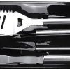 3 Piece Stainless Steel BBQ Grill Tool Set BBQ Accessories Spatula Fork Pliers BBQ Utensils Outdoor BBQ Tools