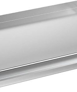 MYCENSE Universal Stainless Steel Cooking Griddle 23" x 16" Removable Handles Non Stick Grilling Cookware BBQ Tools for Tailgating