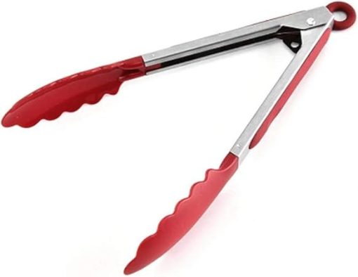 Catering tongs Stainless Steel Nylon Kitchen Tongs Barbecue Tongs Salad Bread Cooking Food Service Tongs Kitchen Tools Food Tongs