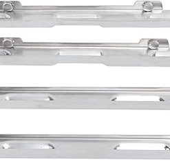 4 Pcs Wind Guards for Blackstone, Stainless Steel Wind Screen Universal Wind Guard Protect Flame Hold Waterproof Grill Accessories