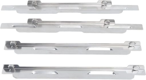 4 Pcs Wind Screen for Blackstone, Stainless Steel Wind Screen Heat Shield Flat Top Griddle Windshield