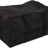 Portable Black BBQ, Tool Bag Wear Grilling Storage 74x57x43cm Barbecue Accessories Outdoor Camping Supplies