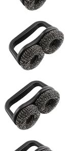 Multifunctional Grill Cleaning Brush Durable Material Comfortable Grip BBQ Cleaner Tool for Use Present for BBQ Enthusiasts