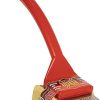 Grill Rescue BBQ Replaceable Scraper Cleaning Head, Bristle Free - Durable and Unique Scraper Tools for Cast Iron or Stainless-Steel Grates, Barbecue Cleaner (Grill Grate Brush with Scraper)