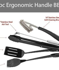 5-Pc Silicon Tip Grill Cook & Clean Kit 2
