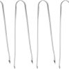 GasSaf 17.5 inch Flavorizer Bars and 19.5 inch Grill Grates Replacement for Weber 7620 7524, Genesis 300 Series E310 E320 E330 S310 S320 S330 Gas Grills with Front Control Knob (2011-2016) 3