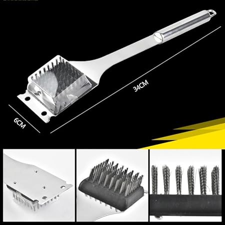 JSEIAJB Aluminum Box Barbecue Tool Set Stainless Steel Outdoor Grill and Fork Shovel Clip BBQ Grill 2 JSEIAJB Aluminum Box Barbecue Tool Set Stainless Steel Outdoor Grill and Fork Shovel Clip BBQ Grill - Image 2