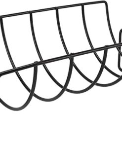 Rib Rack Non Stick Coated Rib Rack, Beef Ribs Rack Chicken Steak Roasting Stand Barbecue Tool Beef Ribs Grill