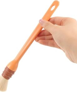balacoo Oil Brush Baster Brush Sauce Hot Food Brush Meat Pastry Brush Grill Cooking Charcoal Basting Dish Fleece 2