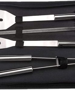 MaGiLL BBQ Grill Accessories Grilling Tools Set, 7PCS Stainless Steel BBQ Accessories with Carry Bag, Barbecue Utensils Set
