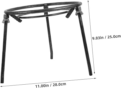 Yardwe Campfire Tripod Grill Stand Detachable Cooking Rack for Outdoor Firewood for Camping and Hiking Stable and Strong Design for Pots and Pans Versatile Camp Cooking Accessories 2 Yardwe Campfire Tripod Grill Stand Detachable Cooking Rack for Outdoor Firewood for Camping and Hiking Stable and Strong Design for Pots and Pans Versatile Camp Cooking Accessories - Image 2