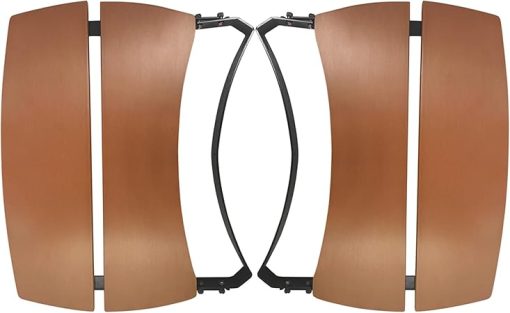 Side Shelves Big Green Egg Accessories, Composite 2 Slat Egg Mates for Medium Big Green Egg with Folding Side Shelves Replacement Parts Grill & Smoker Accessories