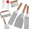 1 Set Stainless Steel BBQ Accessories Grill Tool Kit for Outdoor Cooking Compact Storage Box for Camping Ergonomic Design for Easy Handling Durable and Lightweight Grilling 3
