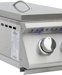 Summerset Grills SIZPRO-SB2 SIZ PRO Double Side Burner – NG 2