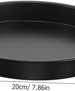 PRETYZOOM 8 Inch Air Fryer Grill Pizza Cupcake Pan Set Baking Kit Barbecue Rack Kitchen Supplies Random 2