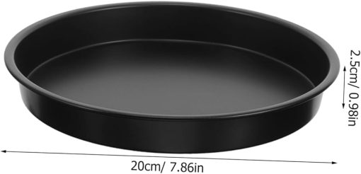 PRETYZOOM 8 Inch Air Fryer Grill Pizza Cupcake Pan Set Baking Kit Barbecue Rack Kitchen Supplies Random - Image 2