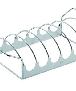 Rösle Stainless Steel 17-inch Large Barbeque Rib/Roast Rack