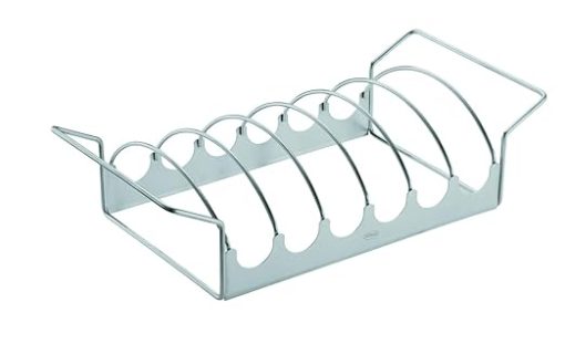 Rösle Stainless Steel 17-inch Large Barbeque Rib/Roast Rack