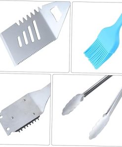 Camping Bbq Grill Set 35pcs Bbq Tools Stainless Steel Utensils Barbecue Supplies Barbecue Accessories 2
